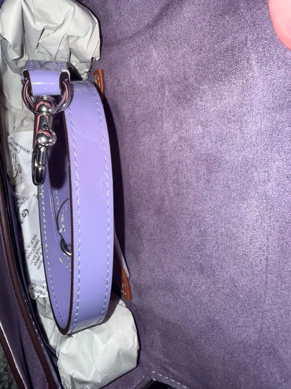 Coach Studio Baguette - Silver/Light Violet
